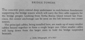 Bay Bridge Bridge Towers text