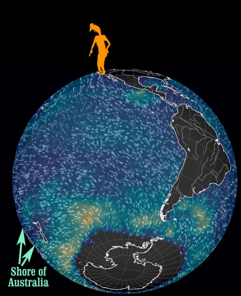 THINKWALKS » Size of the Pacific…& Where Is SF?